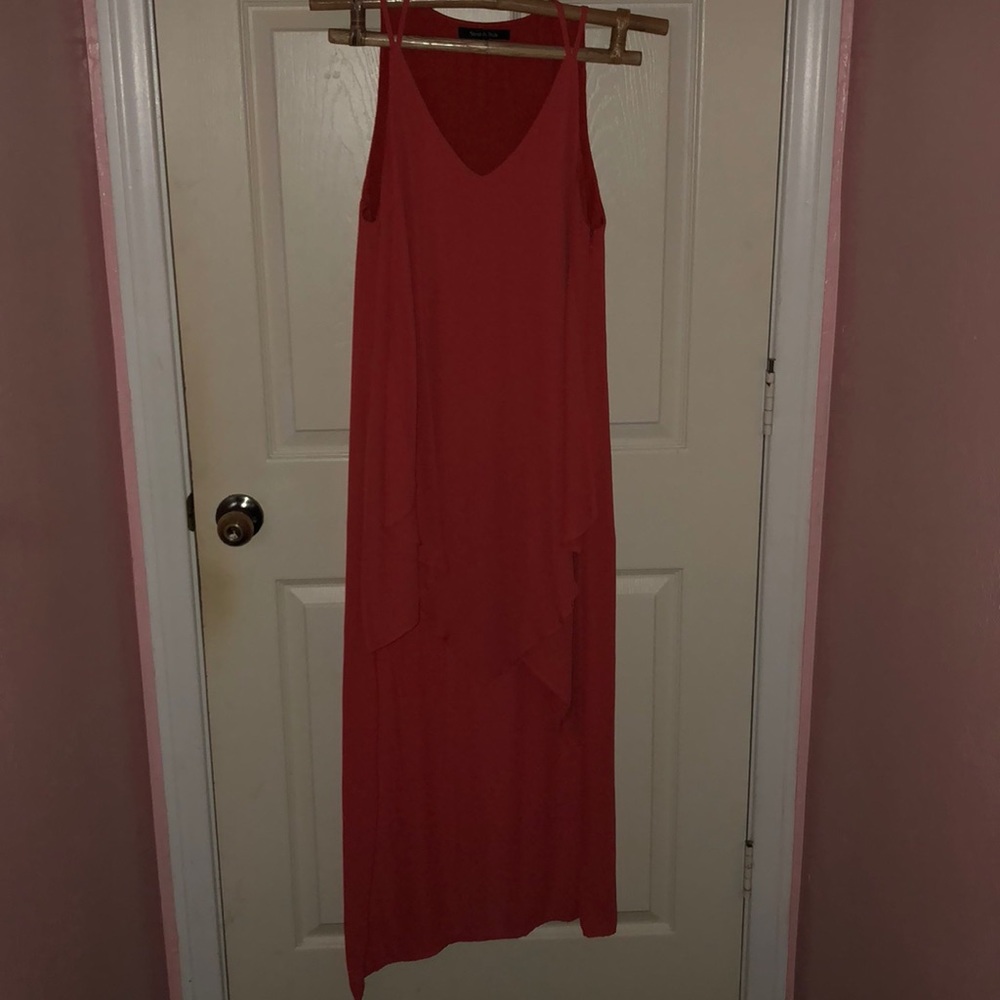 Hi lo sleeveless dress